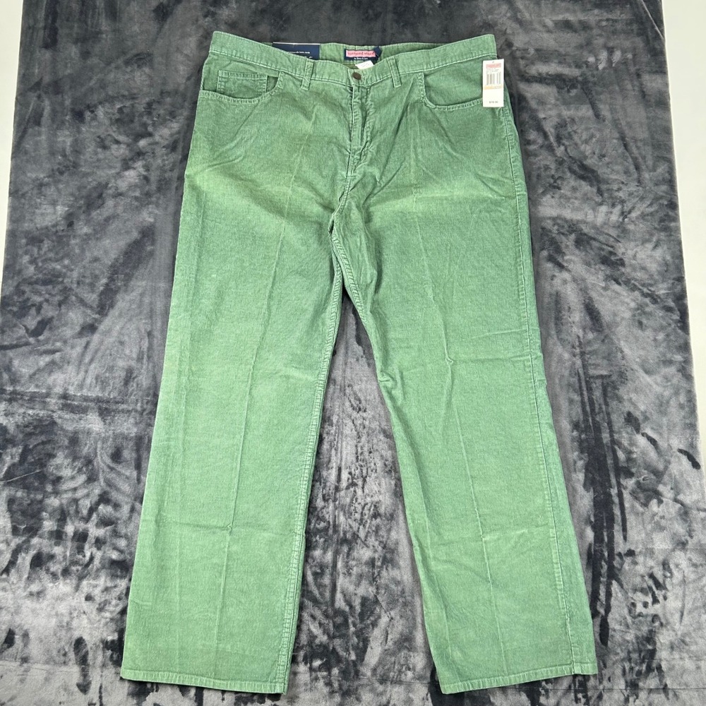 Vineyard Vines Corduroy Pants Mens 42x32 Green Mallard Five Pocket Cords